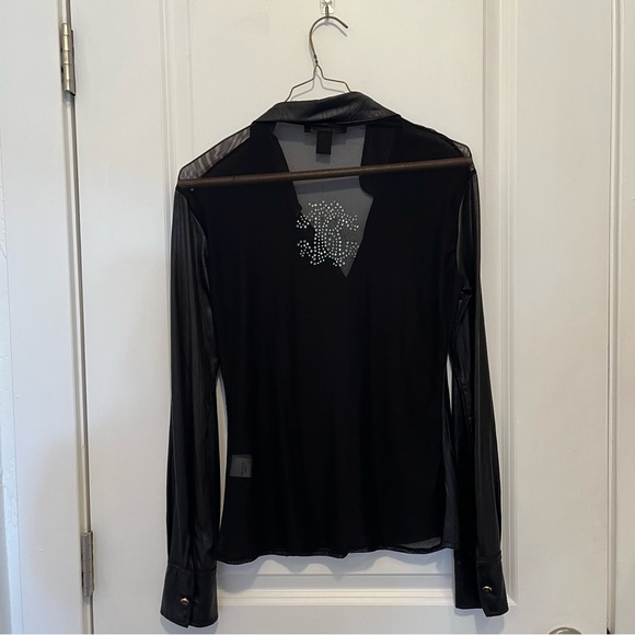 Roberto Cavalli Slick Button Up - Picture 11 of 12